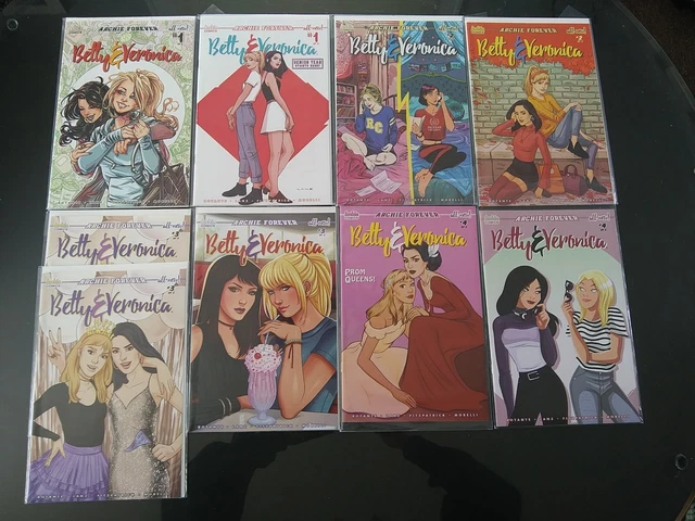 Archie Comics LOT Archie Forever Betty & Veronica 2019 Rotante Modern Variants