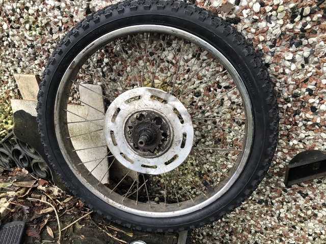 VINTAGE ORIGINAL RALEIGH Chopper Mk2 Grifter Rear Wheel Complete Jan ...