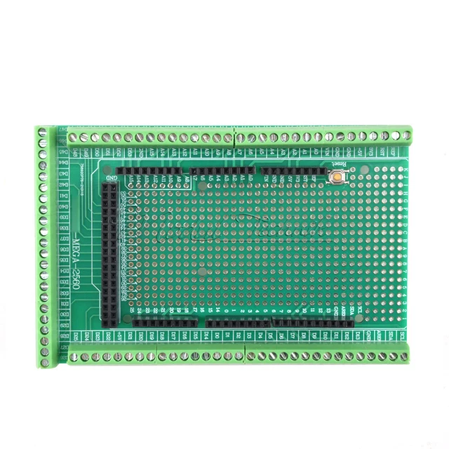 PCB PROTOTYPE SCREW Terminal Block Shield Board Kit For Arduino MEGA ...