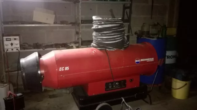Generatore Di Aria Calda - Riscaldatore A Gasolio Biemmedue Ec 85