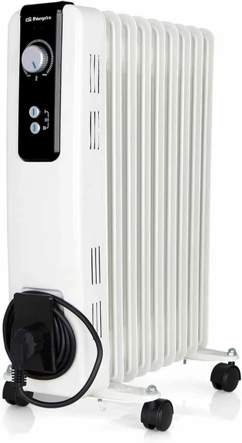 Elektro-Heizung Heizgerät Heizkörper Elektro-Heizer Tragbarer Ölradiator RH 2000