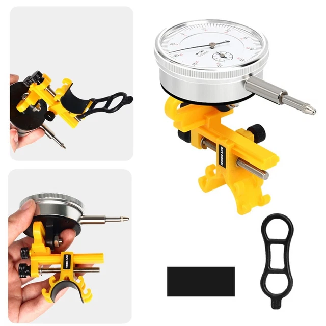 Support Réglage Roue Vélo Entgoinggo - Réglage Par Vis - Portable Pour Réparation Rapide - Jaune