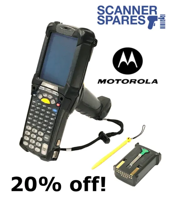 Symbol Motorola MC9190-G90SWEYA6WR Long Range 2D Imager Barcode Scanner CE 6.0