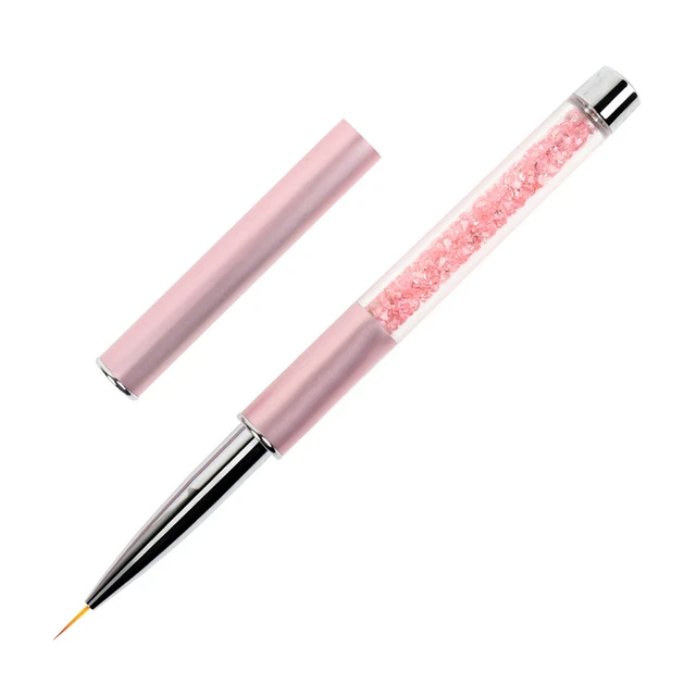 Nail Drawing Pen Anti-Slip Colors Mixing Professional Nail Brush Hand Draw Tips