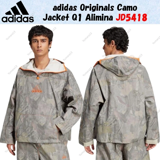 ジャケット・アウター Liam Gallagher adidas camo Windbreaker ADIDAS CAMO CAMOUFLAGE Windbreaker Jacket Liam Gallagher
