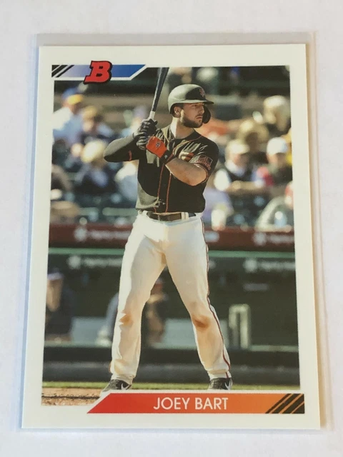 2020 Bowman Heritage Prospect Photo Variation Joey Bart #BHP-112 Giants