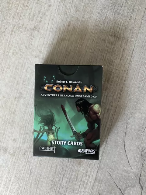 Conan - 2d20 Story Cards - Modiphius Robert E. Howard‘ s