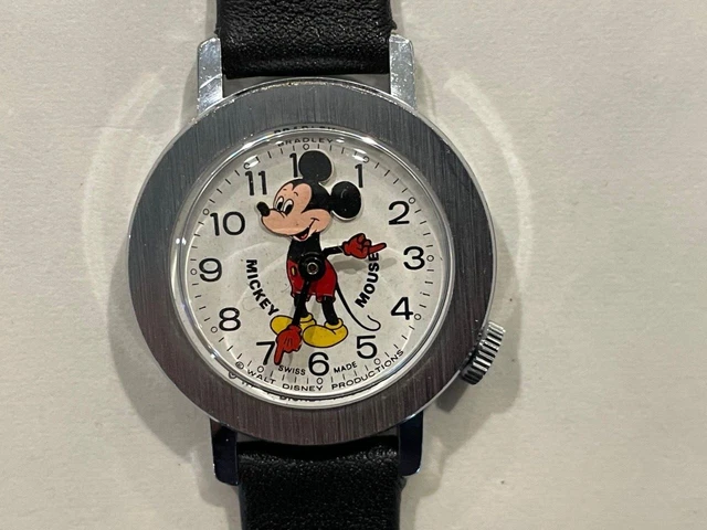 Bradley swiss made mickey mouse watch 23 sale
