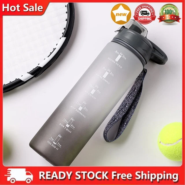 Liutian Bottiglia d'acqua sportiva 1000 ml con timestamp per? Outdoor, Palestra