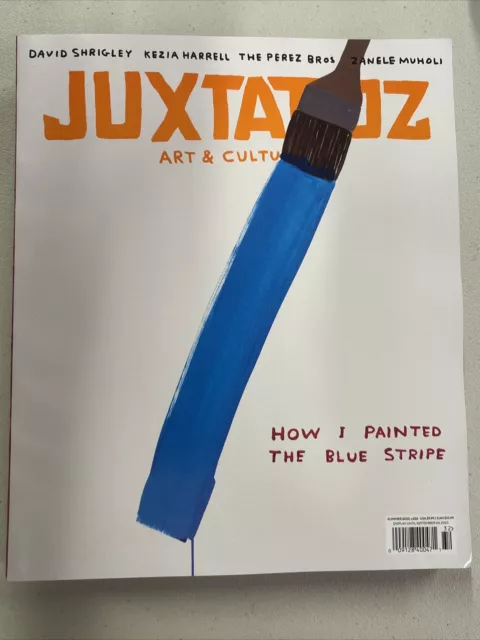 Juxtapoz Magazine Summer 2023 How I Painted The Blue Stripe Art & Culture