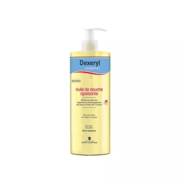 Pierre Fabre Health Care Dexeryl Essential Soothing Shower Oil 17.5 FlOz (500ml)