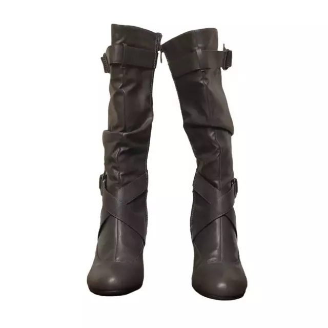 Forever Link Maggie Heeled Knee Boots