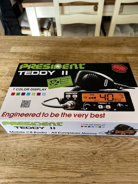 CB Radio President TEDDY II ASC AM/FM