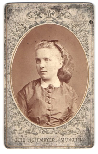 Fotografie Otto Reitmayer, München, Kaufinger-Str. 9, Portrait junges Mädchen i