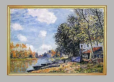 Impressionismus Sisley Moret: Die Ufer Des Loing Sp 25