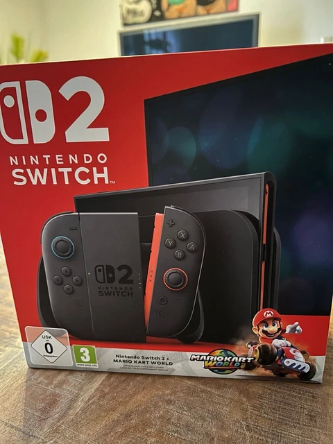 NINTENDO SWITCH 2 - Mario Kart World Bundle - NEU - Versiegelt ...