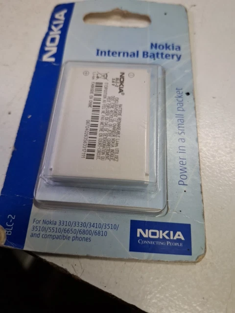 Batterie BLC-2 Haute Capacité Compatible Nokia 3310, 3330, 3410, 3510i, 6650, 6800, 6810 – 3,6 V Li-ion Puissante