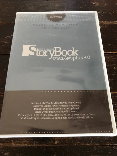 Storybook Creator Plus 3.0 - Creative Memories (software, 2007)