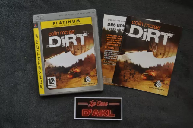 Colin McRae DiRT complet sur PS3 Playstation 3 - FR TBE