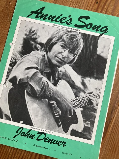 Annies Song spartiti di John Denver