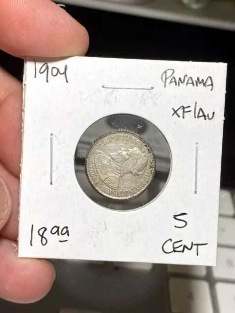 1904 Panama 5 Centesimos