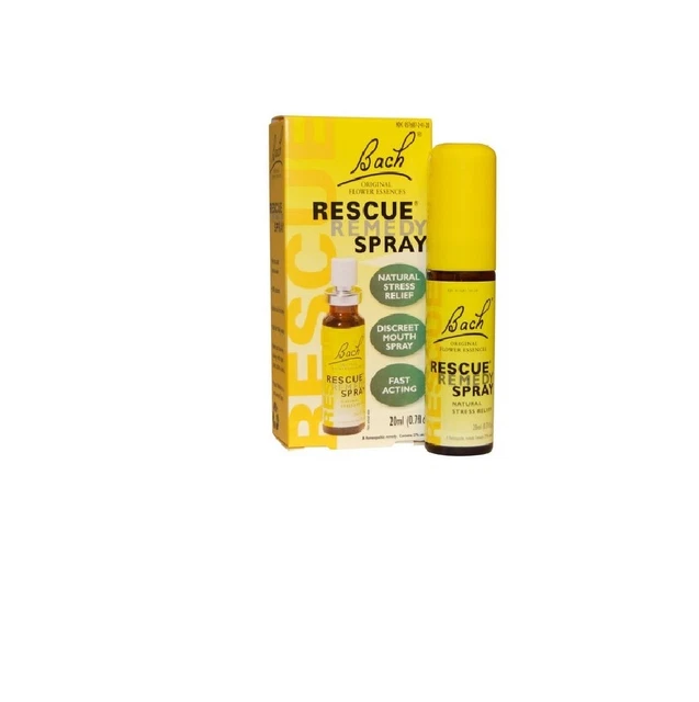Rescue Remedio Boca Spray para Perro - Natural Alivio Estrés Rápido Actuando 7ml