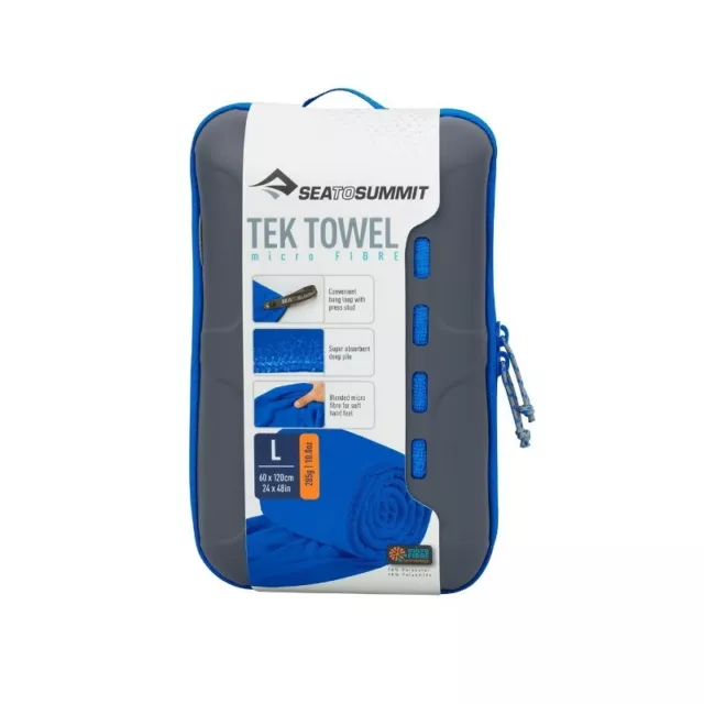 Sea To Summit Tek Towel Light Weight Compact Micro Fiber Travel Towel - Large