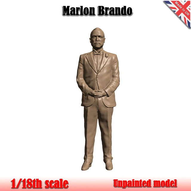 Godfather Don Vito Corleone Il Parrain Marlon Brando statue figure Movie Icons
