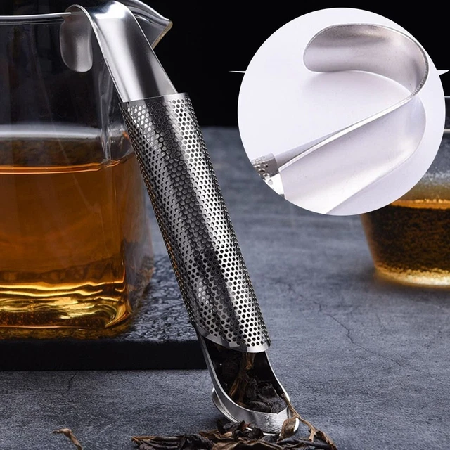 Forme de tuyau Pour le thé Puer Thé Outils Infuseur Filtre à thé Passoire à thé