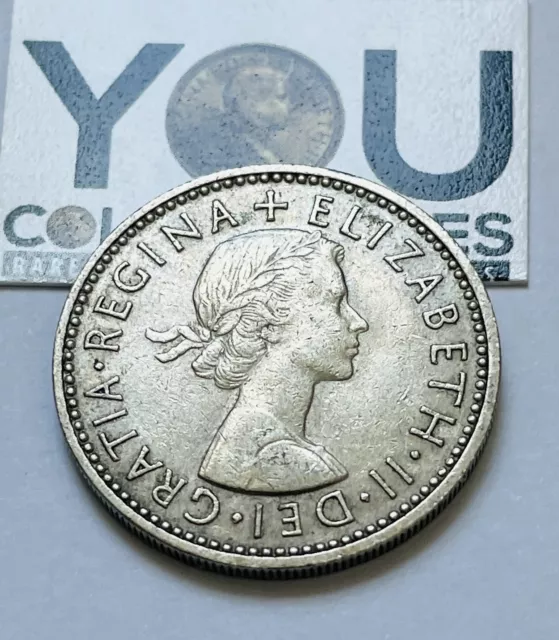 1953 to 1966 Elizabeth II Cupro-Nickel One Shilling Coin Choice of Date / Year