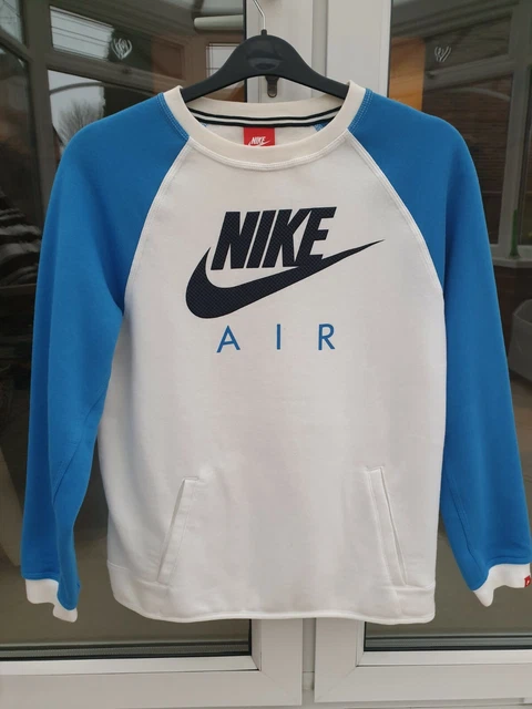 Blue nike air jumper online