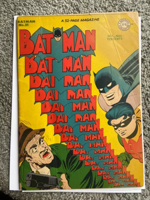 Rare 1945 Batman #31 Classic Cvr Complete