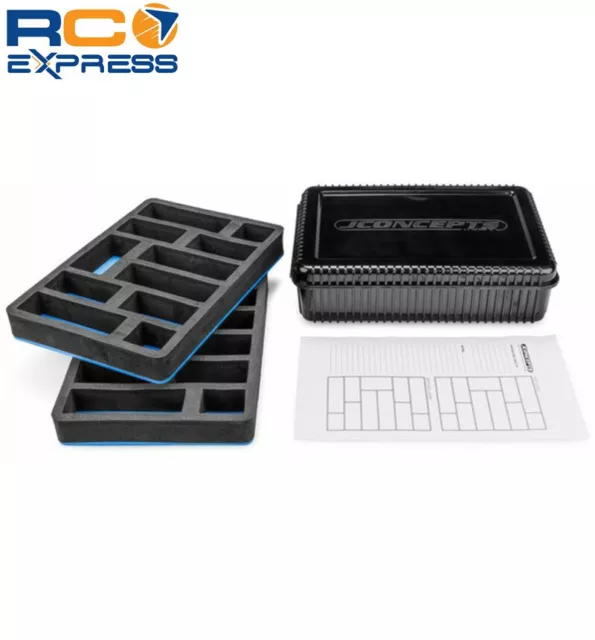 JConcepts Spring Box W/Foam Liner Double Decker W/Decal Fits 1/10th Off JCO2731