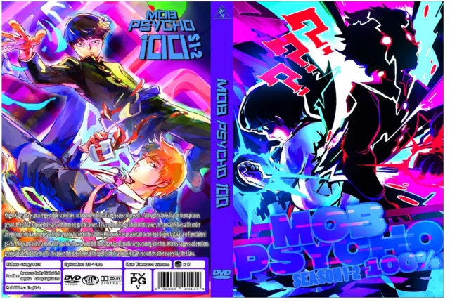 Mob Psycho 100 モブサイコ100 Season 1-3 Vol.1-37 END DVD Anime Eng