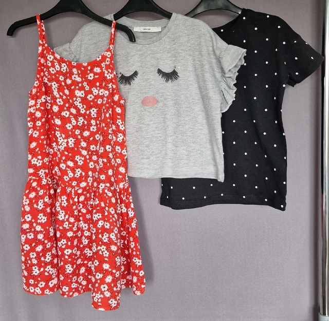 Kids Girls Summer Clothes Bundle Age 5-6Yrs.Excellent Condition.
