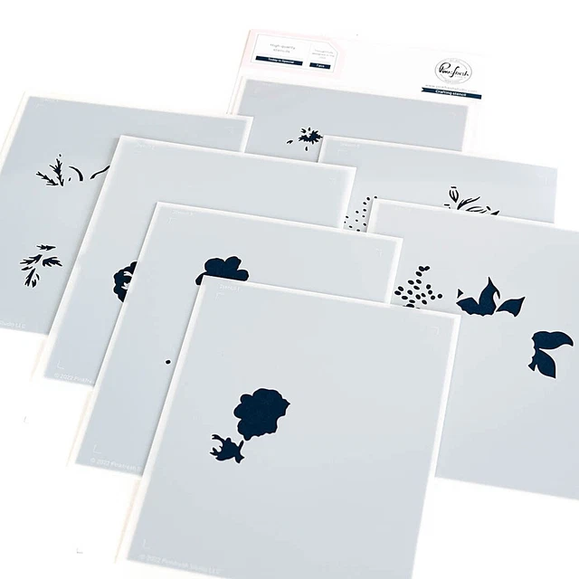 Plantillas de estudio Pinkfresh 4,25""X5,25"" 7/paquete - hoy es una capa especial -PF192823