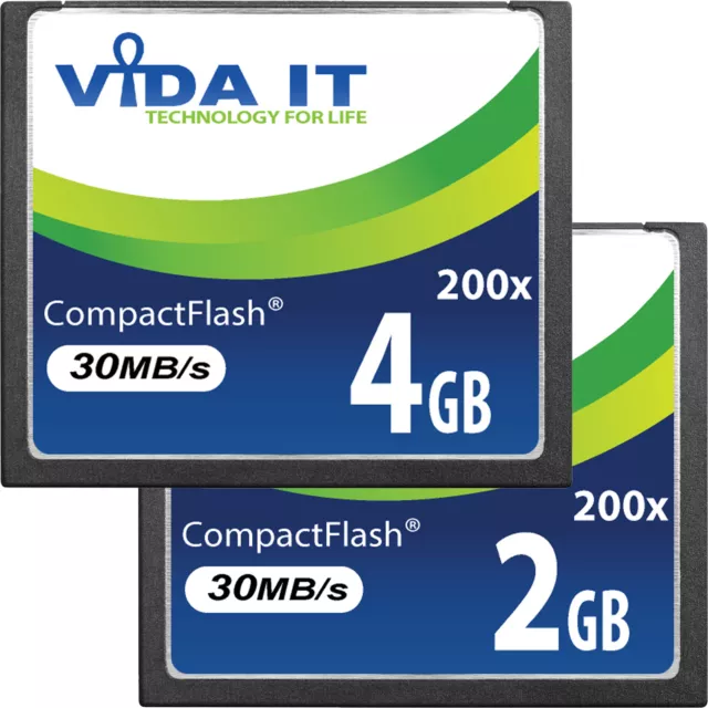 2GB 4GB CF Compact Flash Scheda Di Memoria Super Alta Velocità Per la Fotocamera