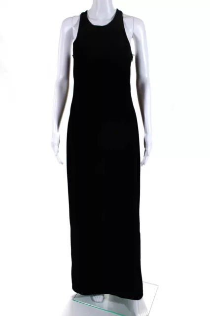 Laundry by Shelli Segal Women's Sleeveless Velvet Gown Black Size 8