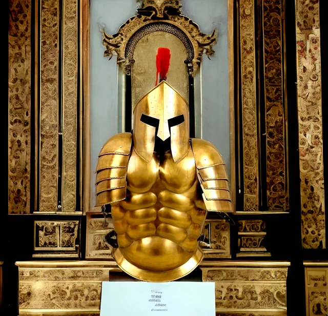 Roman Muscle Armor Jacket Brass Chestplate Handmade Jacket For Theatrical Stage
