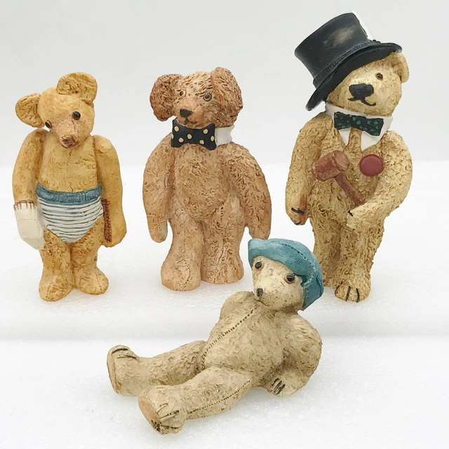 Peter Fagan Colourbox Bears Bundle Of 4 Job Lot -  No Boxes