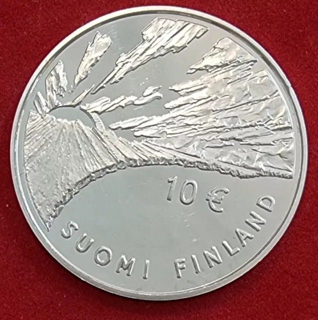 Pièce De 10 Euros Finlande 2006 En Argent 2