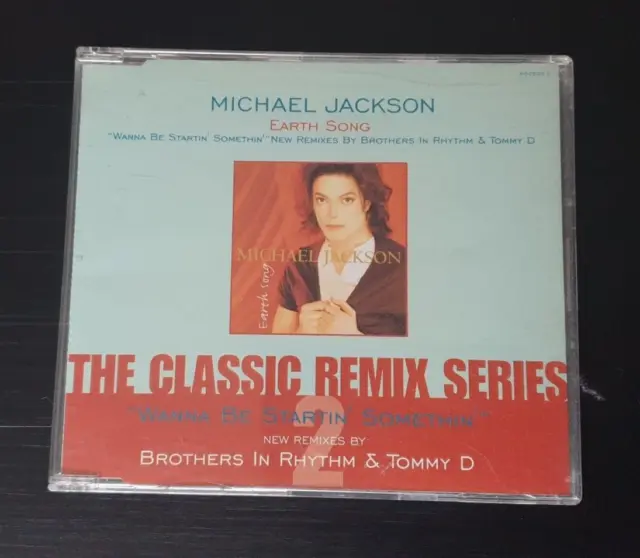 Michael Jackson - Earth Song - The Classic Remix Series - 4 Track CD Single