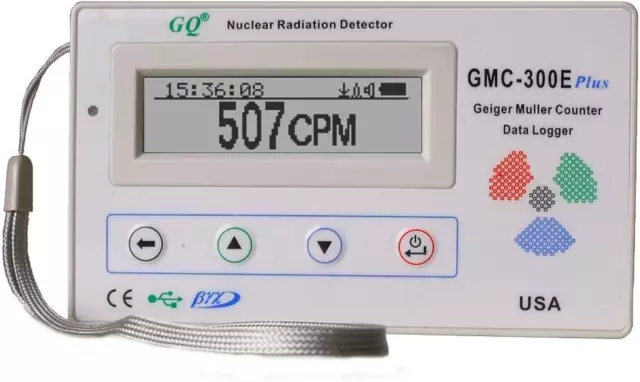 GQ Gmc-300E-Plus Digital Geiger Counter Nuclear Radiation Detector Monitor Meter