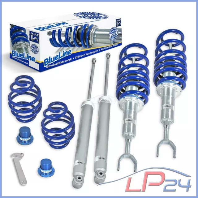 Amortisseurs Avant/arrière En Aluminium Pour Losi Mini-T 2.0 - Filetés - Couleur Bleu