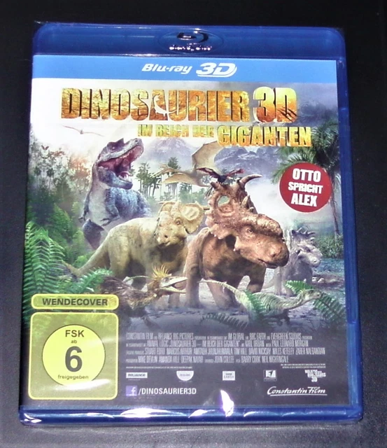 DINOSAURIER IM REICH Der Giganten 3D Blu Ray Schneller Versand Neu