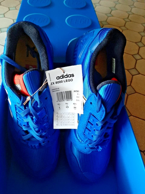 Adidas ZX 8000 LEGO Blau Neu OVP