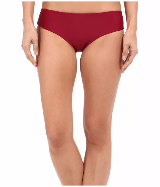 Mikoh L8433 Swimwear Red Cruz Bay Bottom Women's Sz S