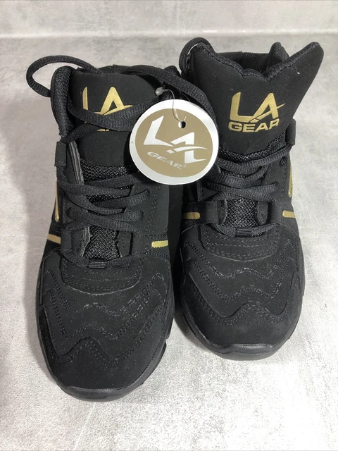 LA GEAR HIGH Top Anni 80 90 Vintage Retro Vecchia Scuola Uk 7 Us