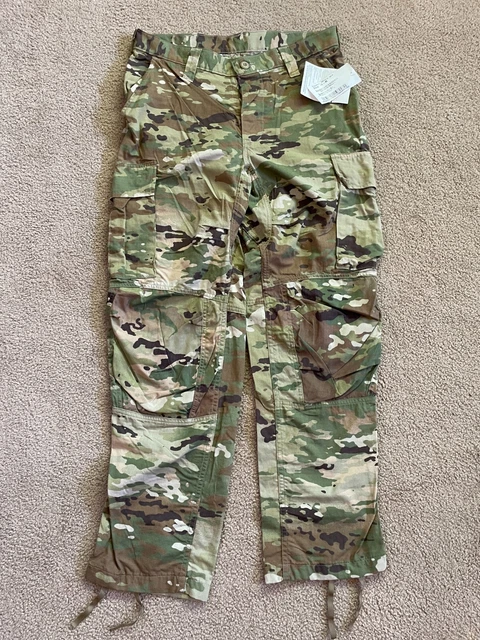 US Army OCP Improved Hot Weather Combat Trouser Camo Muticam Medium Regular  NEW