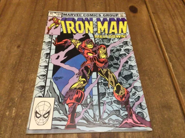 Vintage Marvel All-Colour Comics  The Invincible Iron Man, No. 165 Dec 1982